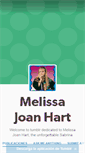 Mobile Screenshot of melissajhart.tumblr.com