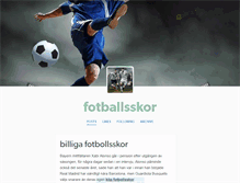 Tablet Screenshot of fotbollsskor.tumblr.com