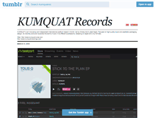 Tablet Screenshot of kumquatrec.tumblr.com