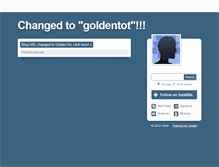 Tablet Screenshot of goldentotproductions.tumblr.com