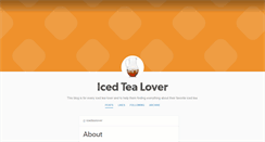 Desktop Screenshot of icedtealover.tumblr.com