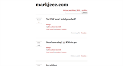 Desktop Screenshot of markjeee.tumblr.com