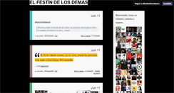 Desktop Screenshot of elfestindelosdemas.tumblr.com
