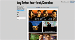 Desktop Screenshot of joeydevine.tumblr.com