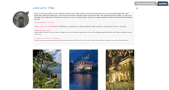 Desktop Screenshot of lakecomovillas.tumblr.com