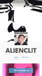 Mobile Screenshot of alienclit.tumblr.com