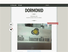Tablet Screenshot of dormonid.tumblr.com