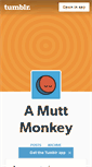 Mobile Screenshot of amuttmonkey.tumblr.com