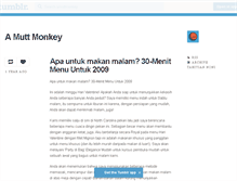 Tablet Screenshot of amuttmonkey.tumblr.com