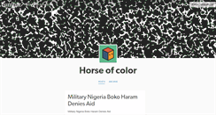 Desktop Screenshot of horseofcolor.tumblr.com