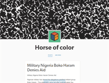 Tablet Screenshot of horseofcolor.tumblr.com