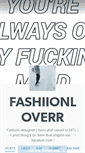 Mobile Screenshot of fashiionlover.tumblr.com