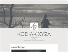 Tablet Screenshot of kodiakxyza.tumblr.com