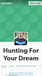 Mobile Screenshot of huntingforyourdreams.tumblr.com