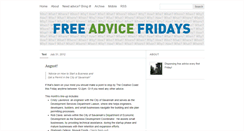 Desktop Screenshot of freeadvicefridays.tumblr.com