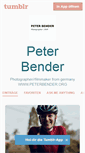 Mobile Screenshot of peterbender.tumblr.com