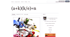 Desktop Screenshot of akken.tumblr.com