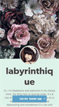 Mobile Screenshot of labyrinthique.tumblr.com
