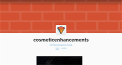 Desktop Screenshot of cosmeticenhancements.tumblr.com