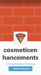 Mobile Screenshot of cosmeticenhancements.tumblr.com