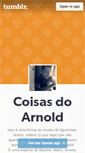 Mobile Screenshot of coisasdoarnold.tumblr.com