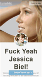 Mobile Screenshot of fuckyeah-jessicabiel.tumblr.com