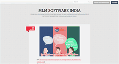 Desktop Screenshot of mlmsoftwareindia.tumblr.com
