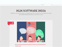 Tablet Screenshot of mlmsoftwareindia.tumblr.com