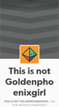 Mobile Screenshot of goldenphoenixgirl.tumblr.com