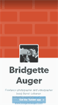 Mobile Screenshot of bridgetteauger.tumblr.com