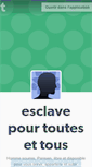 Mobile Screenshot of esclave-disponible.tumblr.com