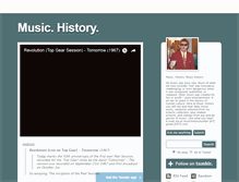 Tablet Screenshot of musichistory.tumblr.com