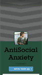 Mobile Screenshot of antisocialanxiety.tumblr.com