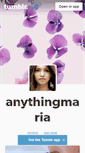 Mobile Screenshot of anythingmaria.tumblr.com