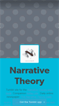 Mobile Screenshot of narrative-theory.tumblr.com