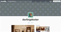 Desktop Screenshot of darlingdexter.tumblr.com