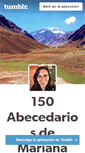Mobile Screenshot of 150abecedarios.tumblr.com