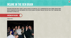 Desktop Screenshot of benbrain.tumblr.com