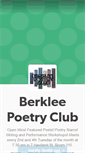 Mobile Screenshot of berkleepoetry.tumblr.com