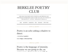 Tablet Screenshot of berkleepoetry.tumblr.com