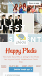 Mobile Screenshot of happypledis.tumblr.com