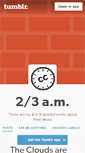 Mobile Screenshot of 23am.tumblr.com