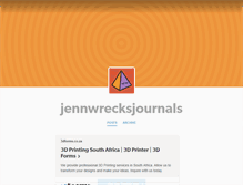 Tablet Screenshot of jennwrecksjournals.tumblr.com