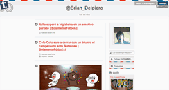 Desktop Screenshot of briandelpiero.tumblr.com