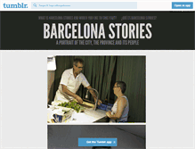 Tablet Screenshot of barcelonastories.tumblr.com