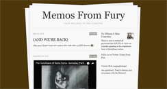 Desktop Screenshot of memosfromfury.tumblr.com