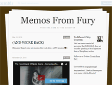 Tablet Screenshot of memosfromfury.tumblr.com