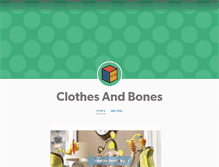 Tablet Screenshot of clothesandbones.tumblr.com