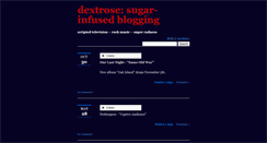 Desktop Screenshot of dextrose.tumblr.com