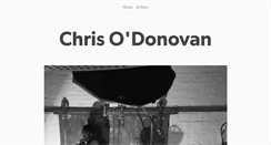 Desktop Screenshot of chrisodonovan.tumblr.com
